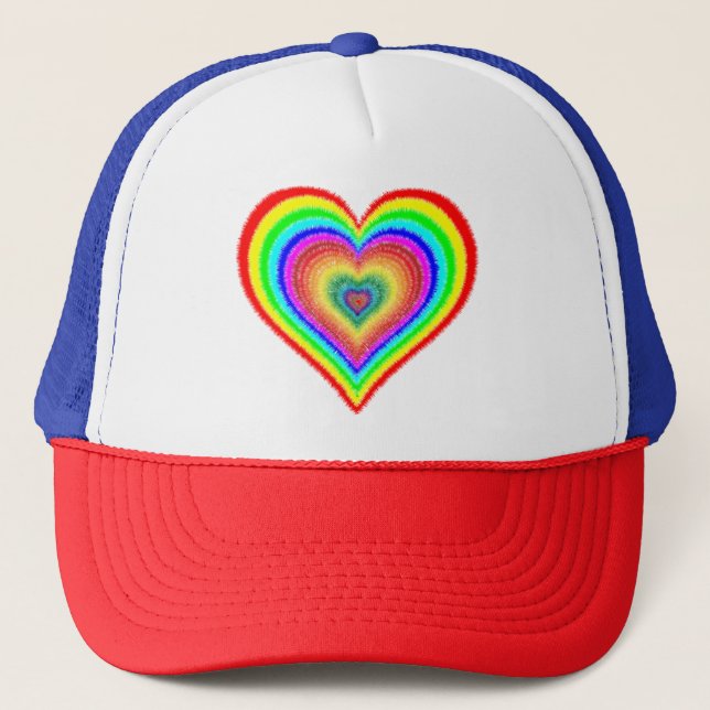 Happy Valentine's Day Design-25543 Trucker Hat (Front)