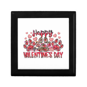 Happy Valentines Day Dog Pet Gift Box