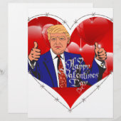 happy valentines day donald trump (Front/Back)