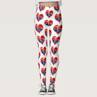 happy valentines day donald trump leggings