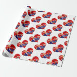 happy valentines day donald trump wrapping paper