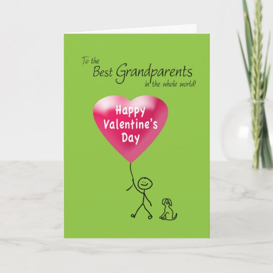 Download Happy Valentine S Day For Grandparents Holiday Card Zazzle Com