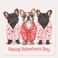 Happy Valentines Day French Bulldog