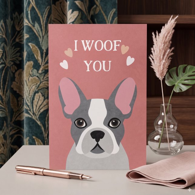 Happy Valentines Day From the Dog  Card (Creator Uploaded)