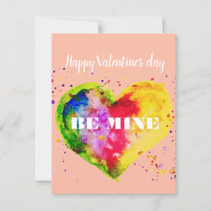 Happy Valentines Day Gay Couple LGBT Holiday Card