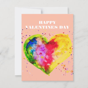 Happy Valentines Day Gay Couple LGBT Holiday Card