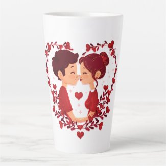 Happy Valentine's Day Giant Coffee Mug
