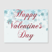 Happy valentine's day gift magnetic card 2024 (Front)