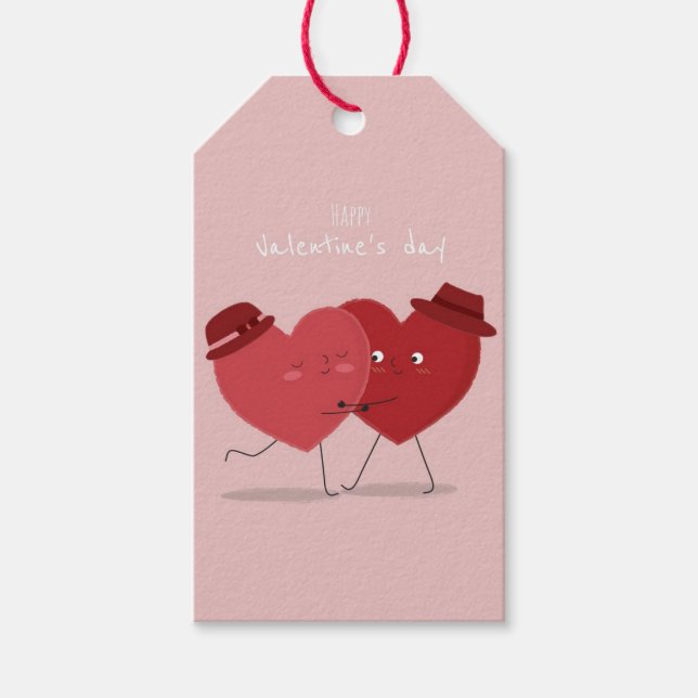 Happy Valentines Day Gift Tags (Front)