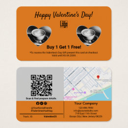 Happy Valentine's Day Gift Voucher Card