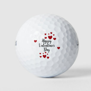 Happy Valentine's Day Golf Balls