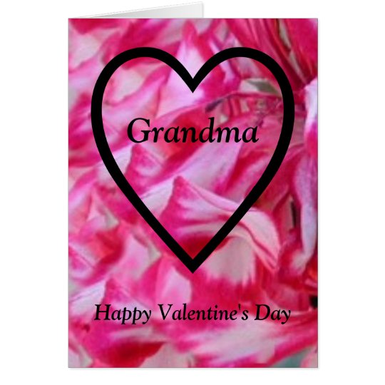 Happy Valentine S Day Grandma Card