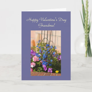 Happy Valentine's Day, Grandma Template Card