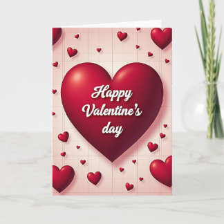 Happy Valentines Day Grid Card