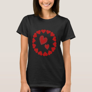 Happy Valentine's Day Heart Red T-Shirt