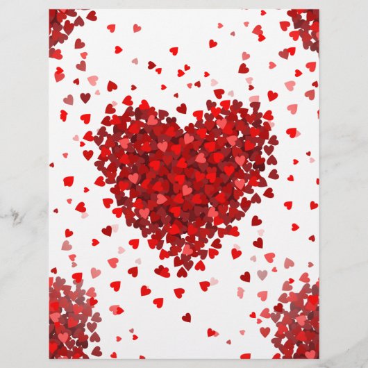 happy valentines day hearts (Front)
