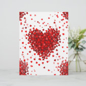 happy valentines day hearts (Standing Front)