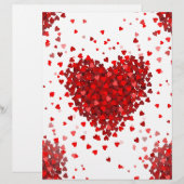 happy valentines day hearts (Front/Back)