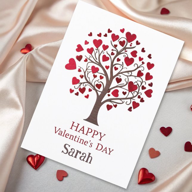 Happy Valentines Day hearts Card (Creator Uploaded)