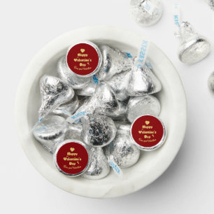 Happy Valentine's Day Hearts Cute Hershey®'s Kisses®