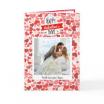 Happy Valentine's Day Hearts Holiday Card Happy Valentine's Day Hearts Holiday Card