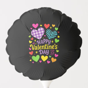 Happy Valentine's Day - Hearts Love Balloon