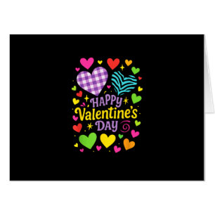 Happy Valentine's Day - Hearts Love Card