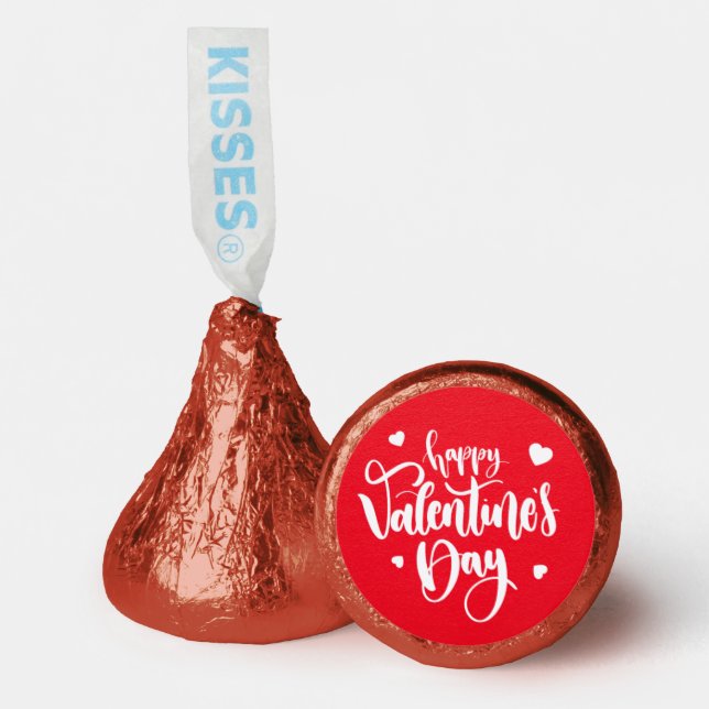 Happy Valentines Day Hershey's Candy Favors (Front)