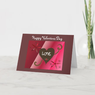 Happy Valentines Day Holiday Card