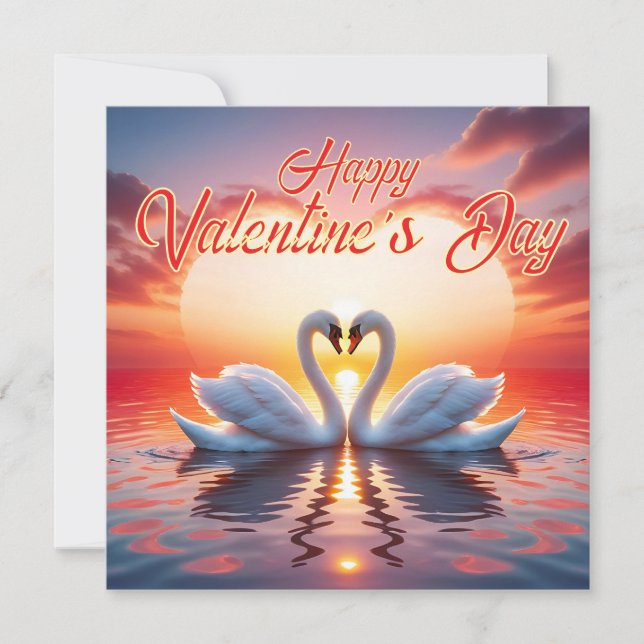 Happy Valentine's Day Holiday Card (Front)