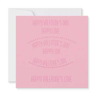 Happy Valentine's Day Holiday Card Happy Valentine's Day Holiday Card