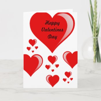 Happy Valentines Day Holiday Card by Missed_Approach at Zazzle