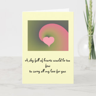 Happy Valentines Day Holiday Card