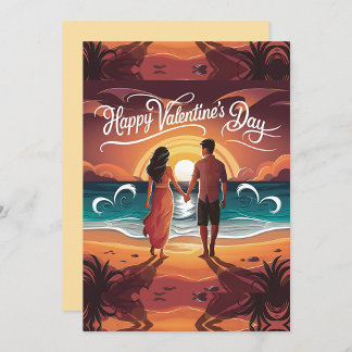 Happy Valentines Day Holiday Card