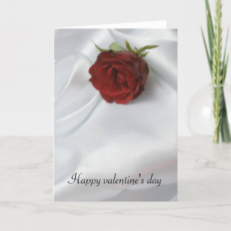 Happy valentine's day holiday card