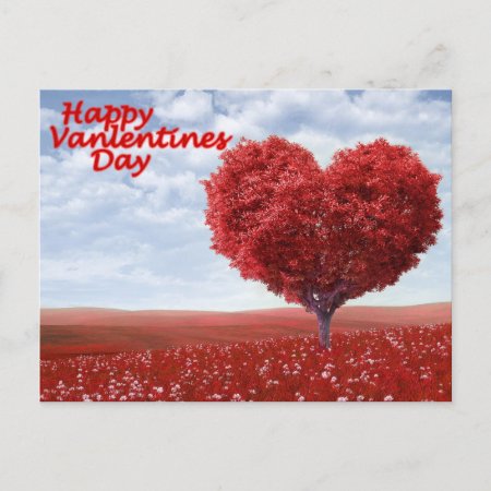 Happy Valentine's Day Holiday Postcard
