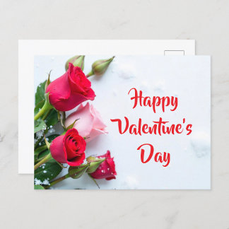 Happy Valentine's Day Holiday Postcard