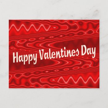 Happy Valentines Day Holiday Postcard by DonnaGrayson at Zazzle