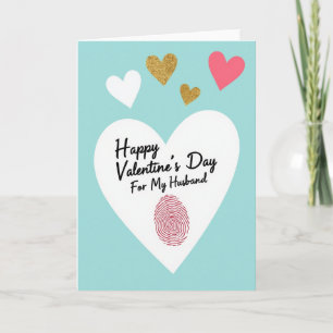 Happy Valentines Day Husband Card
