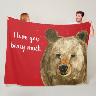 Happy Valentine's Day I love you beary much