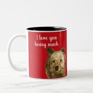 Happy Valentine's Day I love you beary much