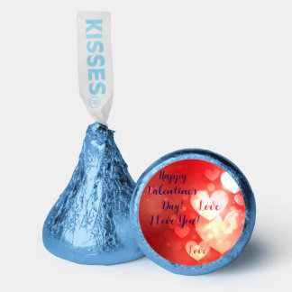 Happy Valentine's Day I Love You Hearts Hershey®'s Kisses®