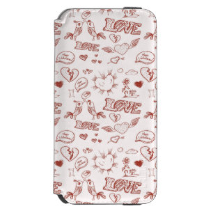 Happy Valentine's Day iPhone 6/6s Wallet Case