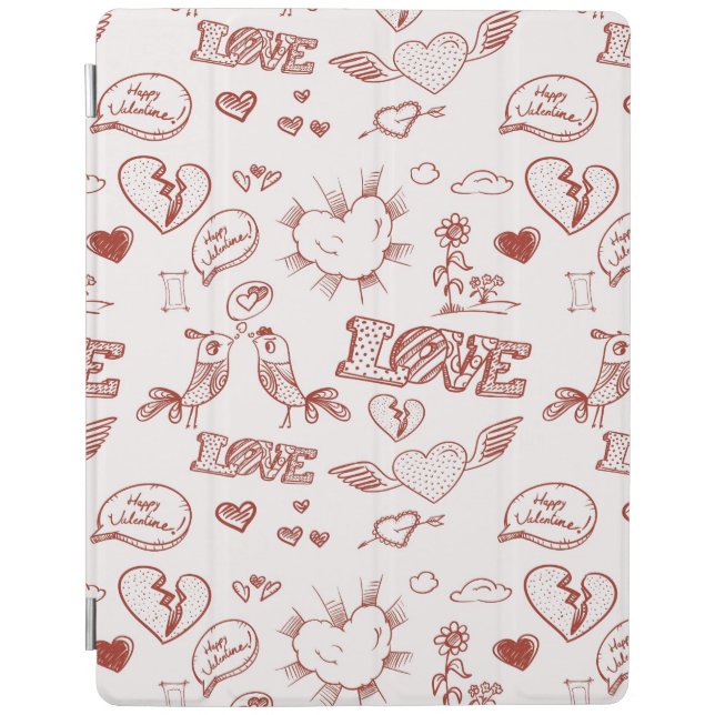 Happy Valentine's Day iPad Air Cover (Front)
