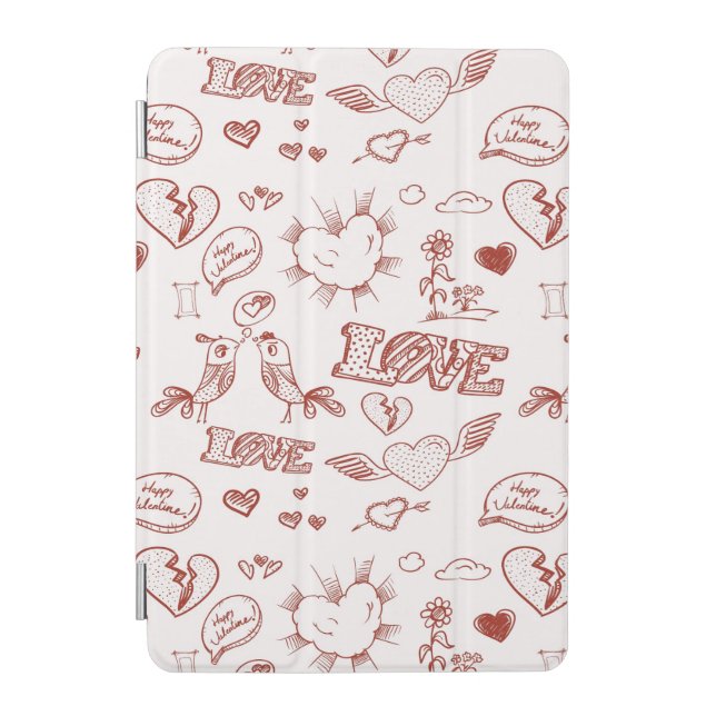Happy Valentine's Day iPad Mini Cover (Front)