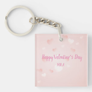 Happy Valentine's Day Keychain