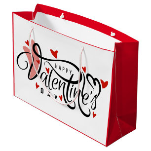 Happy Valentine's Day Large Gift Bag