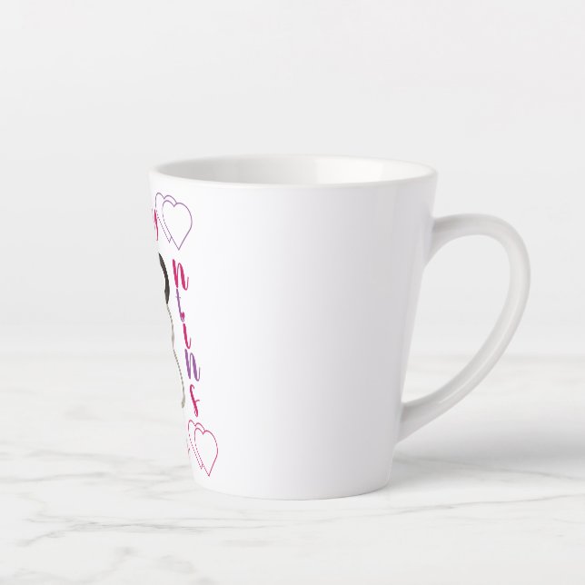 happy valentines day latte mug (Right)