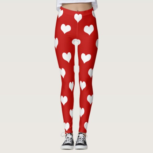 Happy Valentines Day Leggings