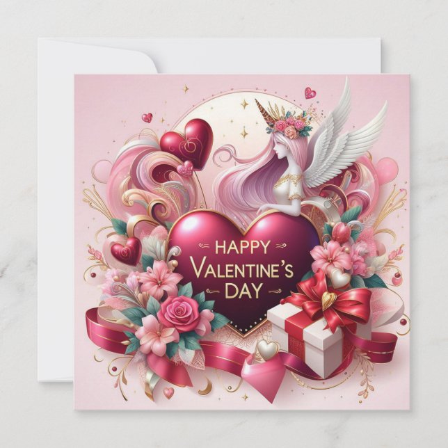 Happy Valentines Day Love Cards  (Front)